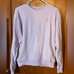 Women’s Fila purple sweater, medium with pockets